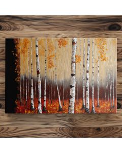 Canvas Forest wall art painting 
