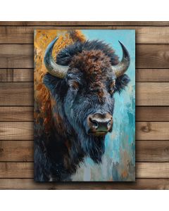 Yellowstone Bison wall art painting on canvas print wall art 
