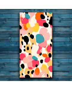  cheetah abstract Stretched canvas wall art painting for wall home décor 