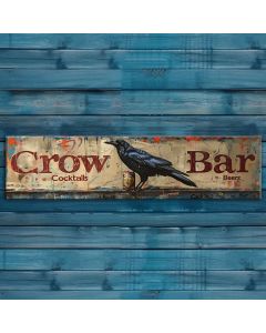 crow bar sign cocktails and beers 