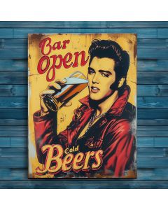 Bar & Beer Sign - Rock N Roll