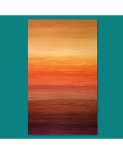 Stretched canvas wall art painting for wall home décor October colors