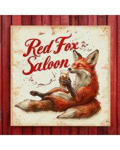 Red Fox Saloon wood saloon