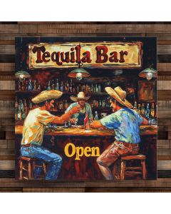 Bar Tequila Sign - Salud 