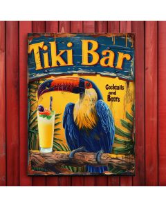 Bar Sign Tiki Toucan 